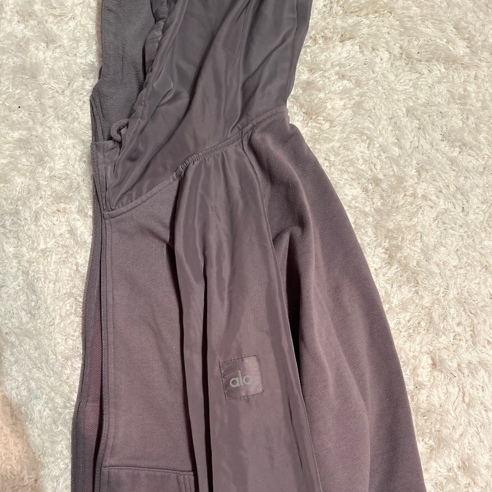 Lavender alo zip up